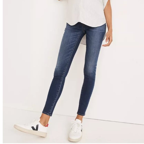 Madewell Maternity Women's Skinny Jeans - Gray - Picture 1 of 6